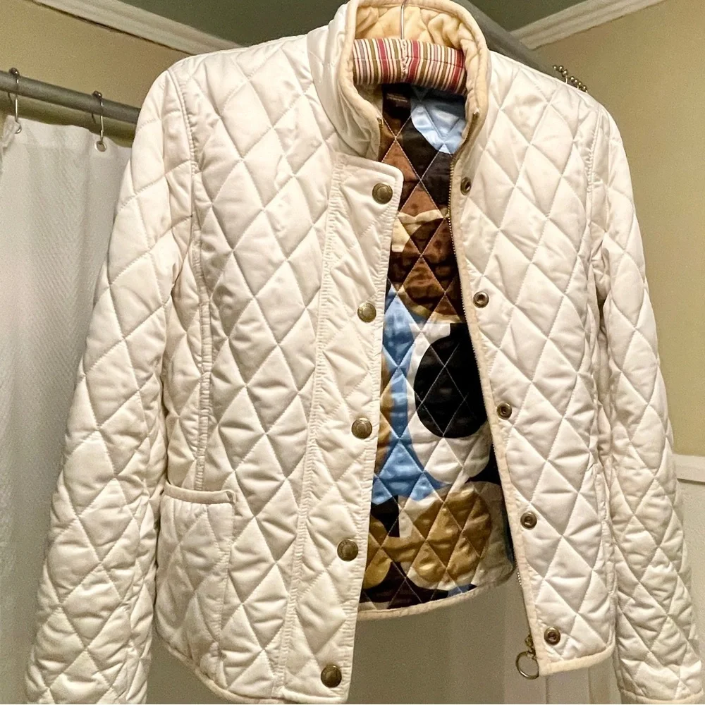 Coach | Vintage Signature Quilted Bomber Jacket, Sz S ♥ Perfect!